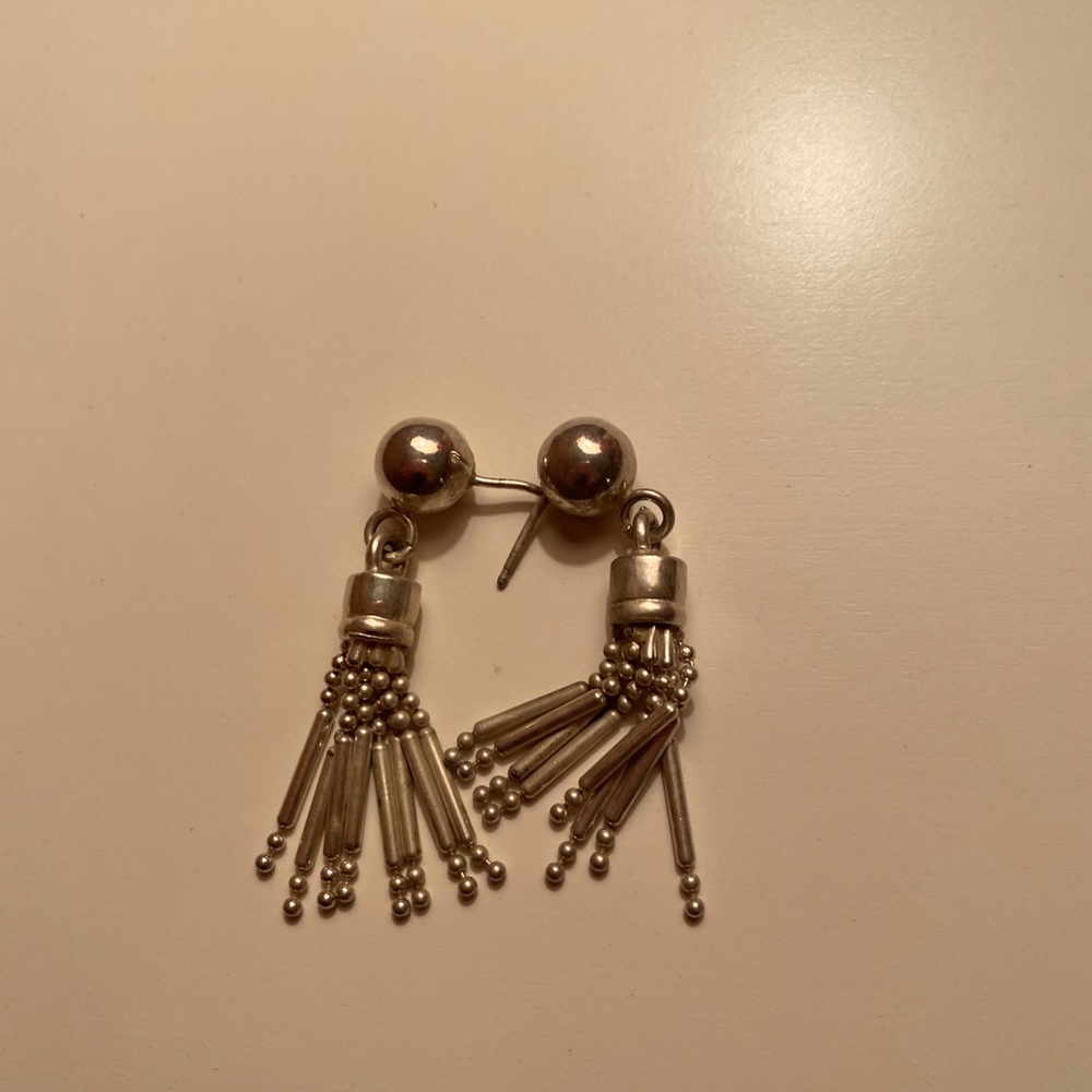 Sterling silver earrings-no backers for earrings.